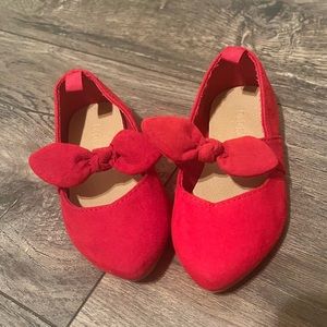 Toddler Red flats